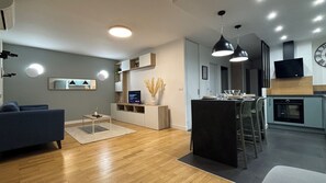 Living area - Magnificent t3 in Caluire-et-cuire, near Lyon (Caluire-et-Cuire)