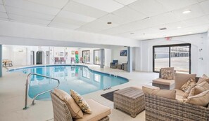 Indoor pool, a heated pool