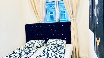 1 soverom, wi-fi og sengetøy