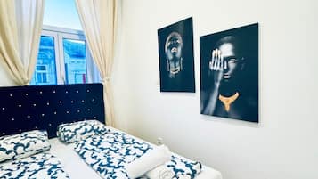 1 soverom, wi-fi og sengetøy