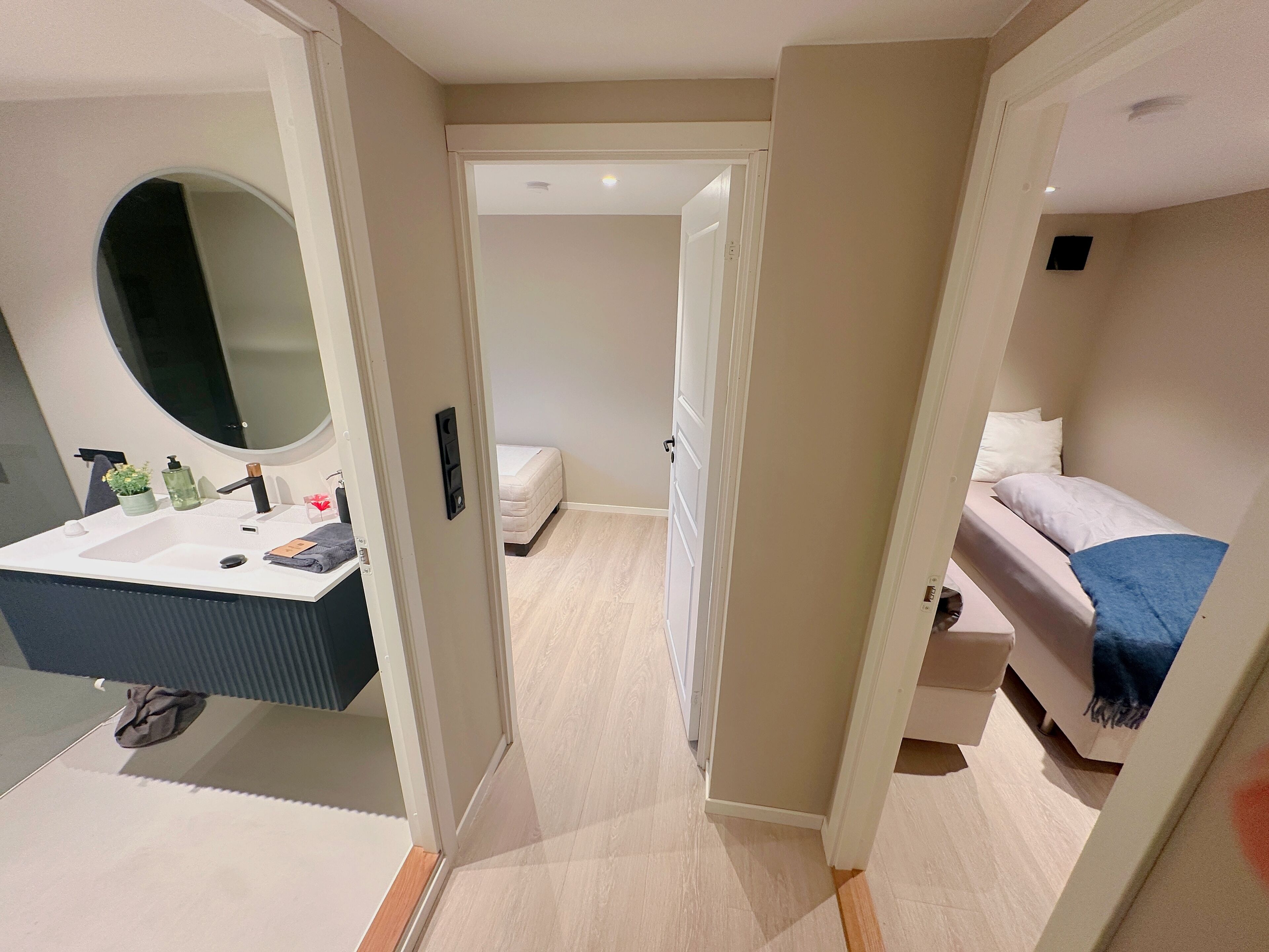 2 slaapkamers, een bureau, gratis wifi, beddengoed