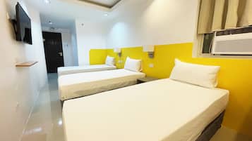 Free WiFi, bed sheets