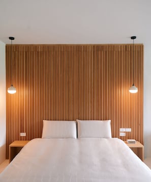 Blendingsgardiner, wi-fi (inkludert) og sengetøy