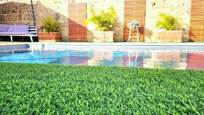 Alberca al aire libre 