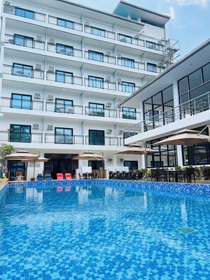 Façade de l’hébergement