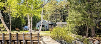 Lakefront Cabin w/ Fire Pit & Yurt Experience, dog
