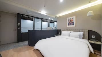 Standard Double Room, City View | Down comforters, desk, laptop workspace, free WiFi