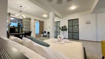 1 Schlafzimmer, kostenloses WLAN, Bettwäsche