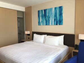 In-room safe, desk, laptop workspace, soundproofing - Ruby Provided Arena Cam Ranh (Cam Ranh)