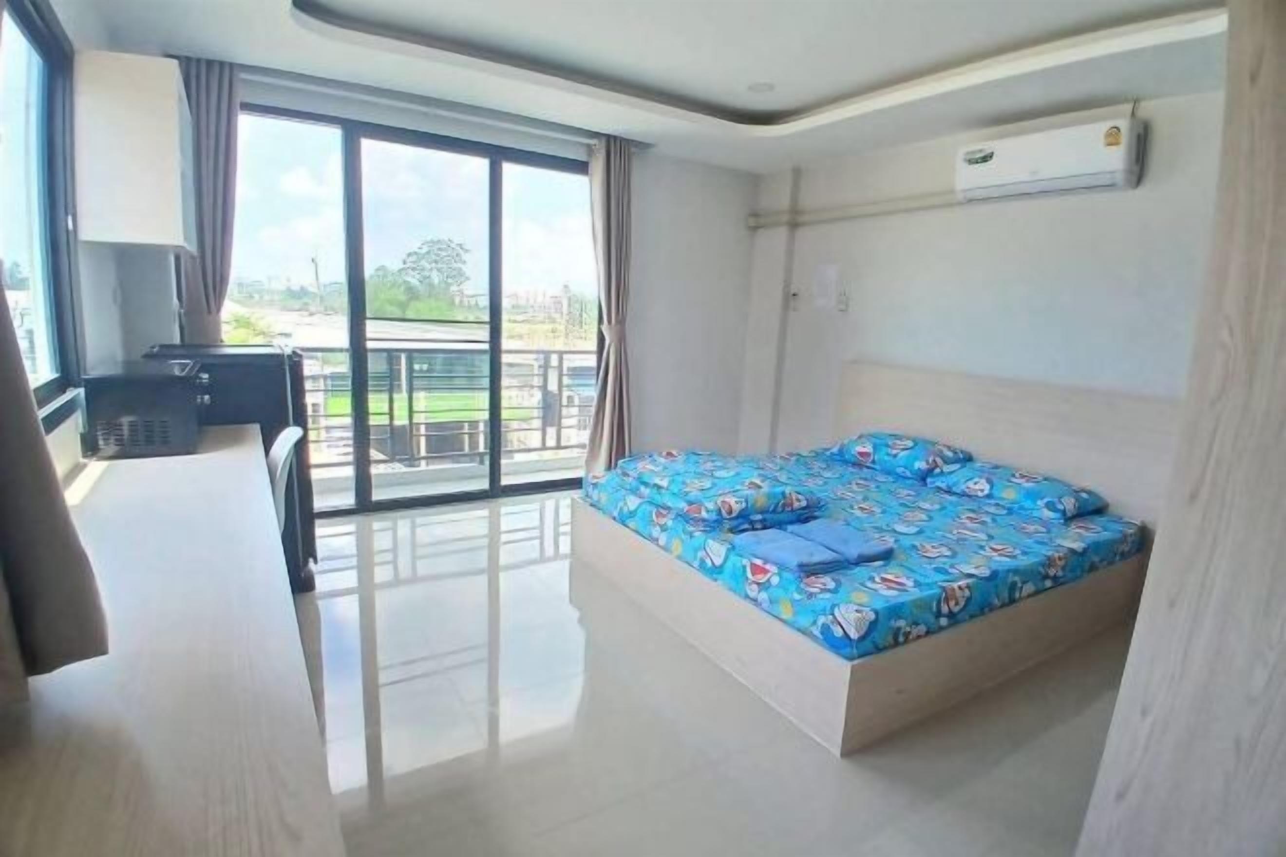 Desk, laptop workspace