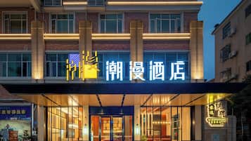 Voorkant van accommodatie