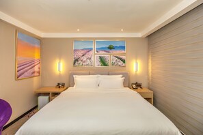 奢華雙人房, 城市景觀 | 筆電工作空間、隔音、免費無線上網