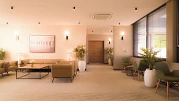 Sala de estar en el lobby