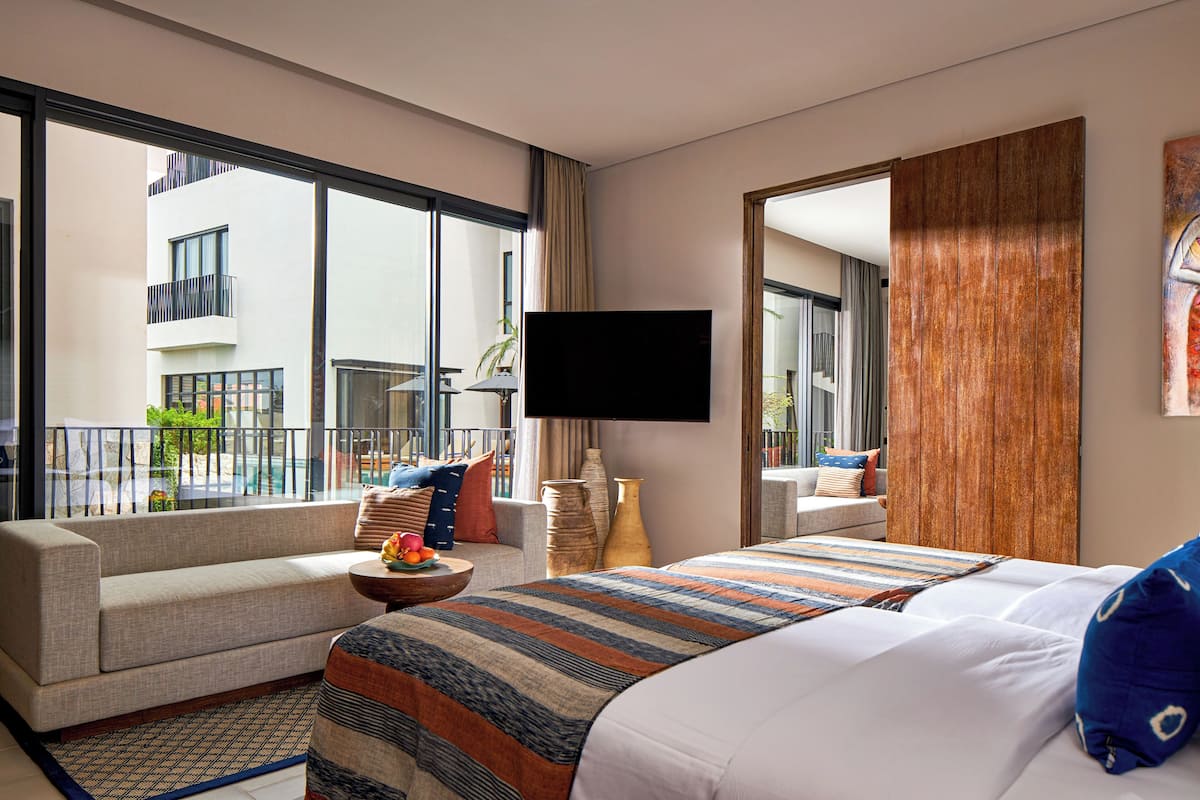 Deluxe Twin Room, Balcony, Pool View | View from room