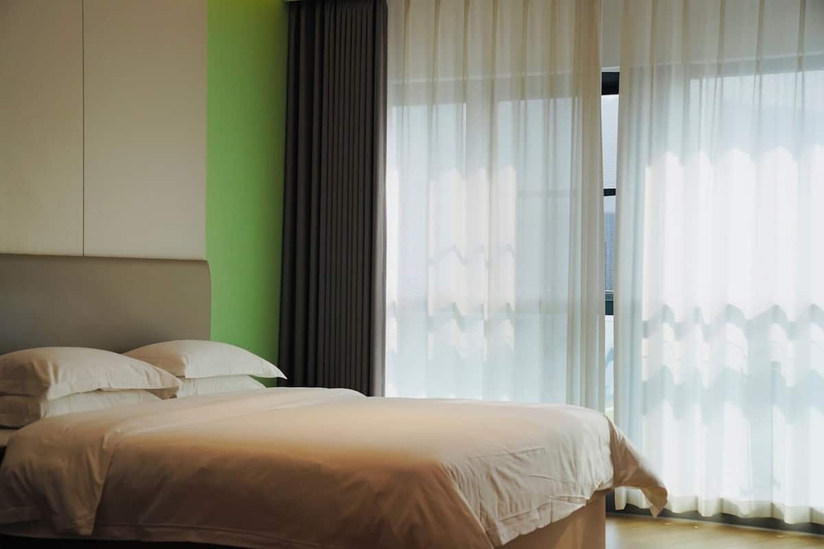 Comfort Room | 1 bilik tidur, ruang kerja komputer riba, Wi-fi percuma