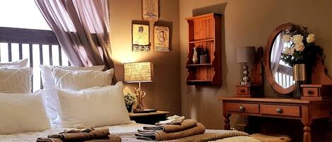 2 habitaciones, tabla de planchar con plancha, internet y ropa de cama