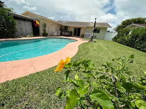 Garden - Good Vibes House With Private Pool (Dania Beach)