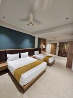 Quarto luxo, vista para a cidade | Roupas de cama de algodão egípcio, roupas de cama premium