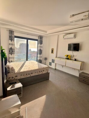 2 bedrooms, iron/ironing board, WiFi, bed sheets - Apartment with sea view and Renaissance view 5 minutes from the sea (Dakar)