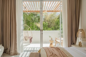 2 habitaciones y ropa de cama