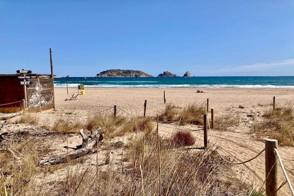 Beach nearby