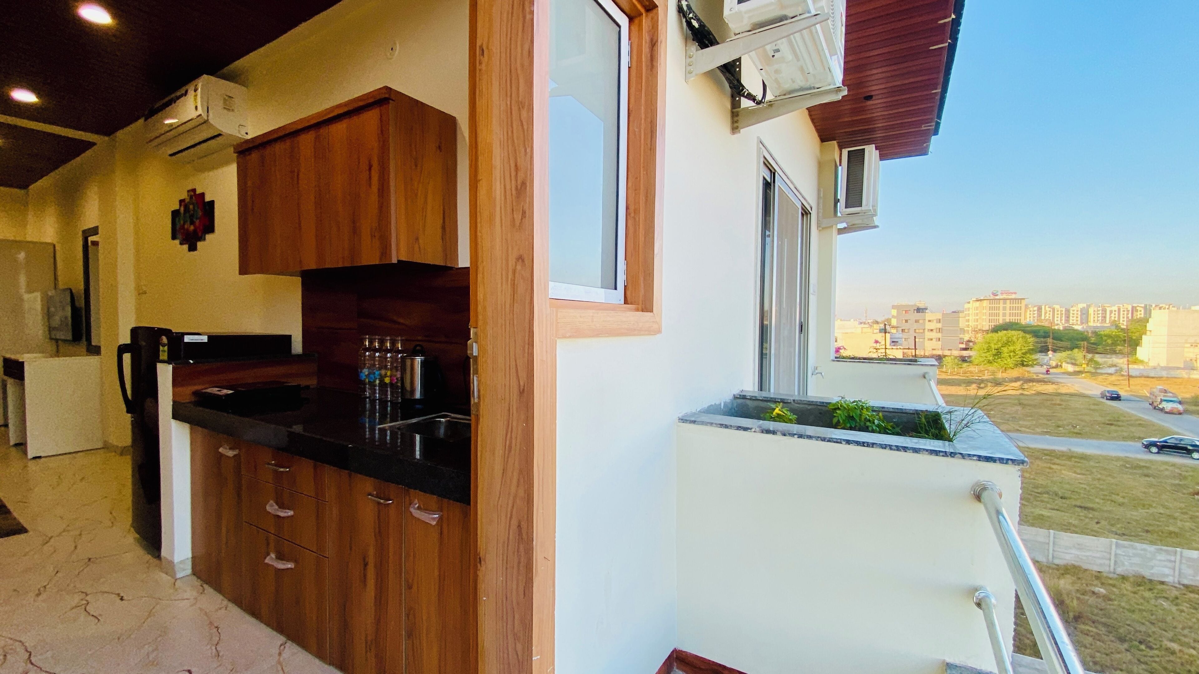 Premium appartement | Balkon