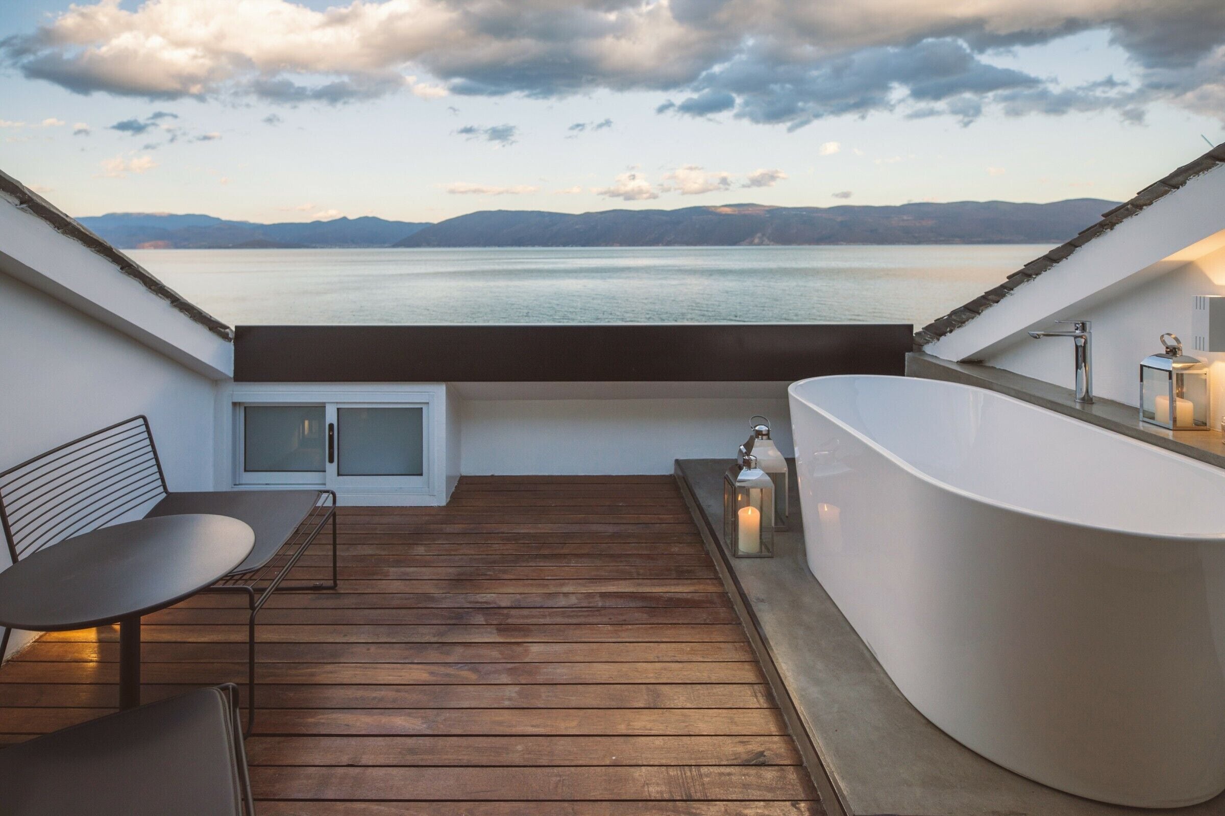 Superior Duplex, Balcony, Lake View | Premium bedding, blackout drapes, iron/ironing board, free WiFi