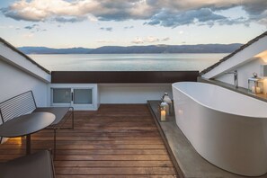 Appartement Duplex Supérieur, balcon, vue lac