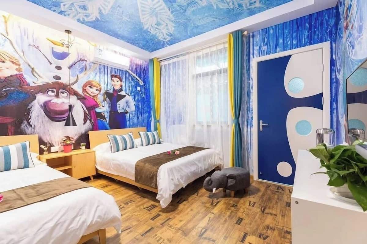 Comfort Twin Room | 1 bedroom, down comforters, blackout drapes, iron/ironing board