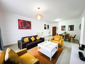 Apartment, 3 Bedrooms, Accessible | Living room - Apartment D - 3 Bedrooms (Belas)