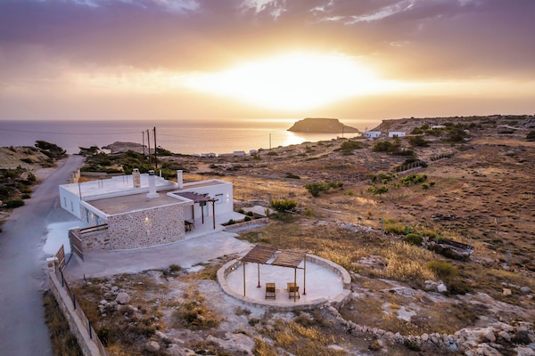 Blick von der Unterkunft