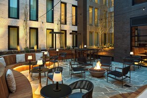 Vue depuis l’hébergement