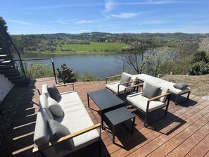 Terrace/patio - Villa in Moravia With Heated Pool (Lazinov)