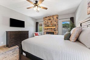 4 bedrooms, iron/ironing board, travel crib, WiFi
