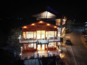 Fachada de la propiedad