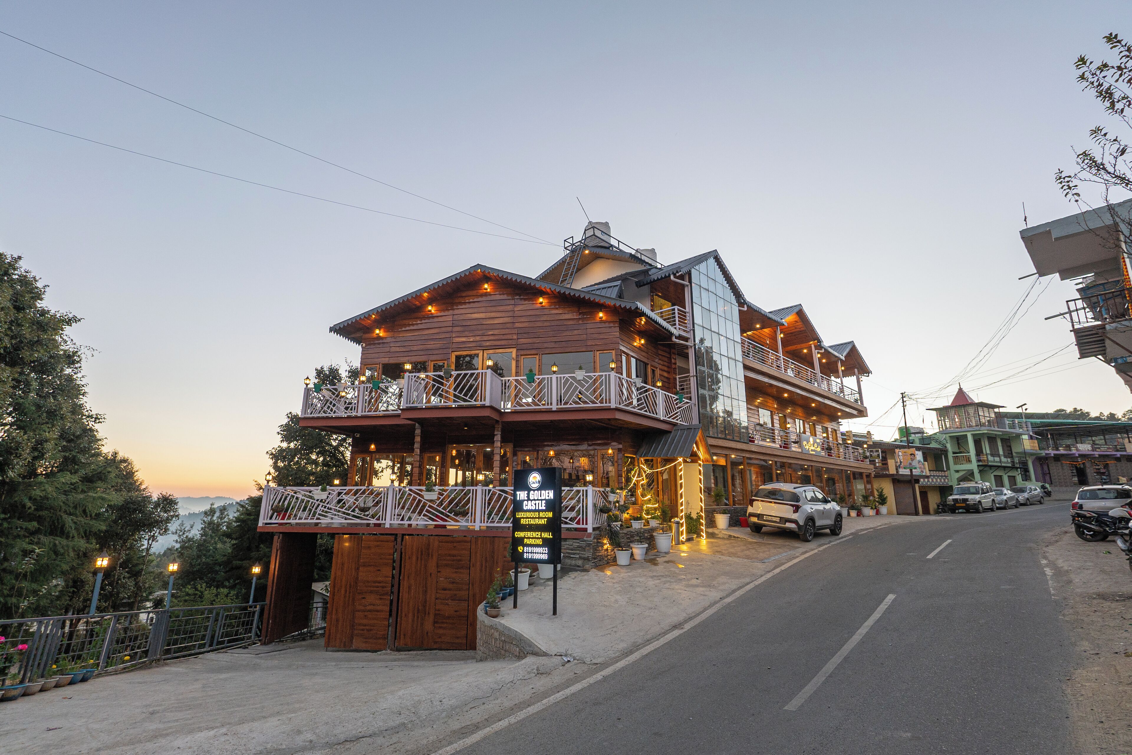 Façade de l’hébergement