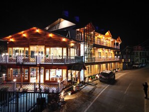 Voorkant van accommodatie