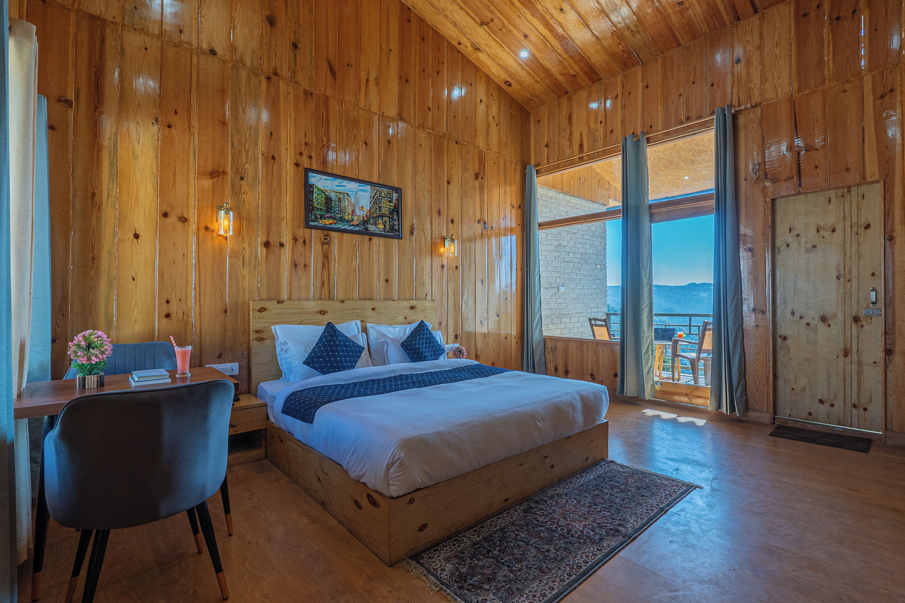 Cottage | Een bureau, geluiddichte muren, gratis wifi