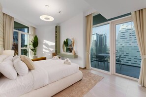 2 soverom, strykejern/-brett, reiseseng for barn og wi-fi