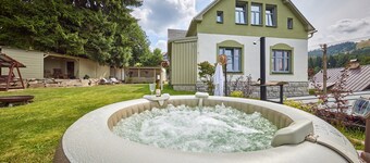 Villa in Jablonec With Sauna & Hot Tub