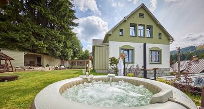 Villa in Jablonec With Sauna & Hot Tub