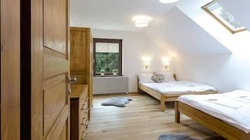 3 bedrooms, individually furnished