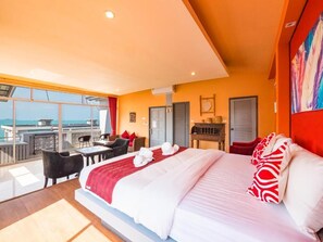 Studio, Balcony, Sea View | In-room safe, individually decorated, individually furnished - Lemon House apartment (Koh Samui)