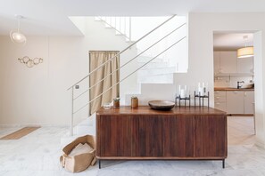 Lägenhet Deluxe - utsikt mot bergen | Vardagsrum