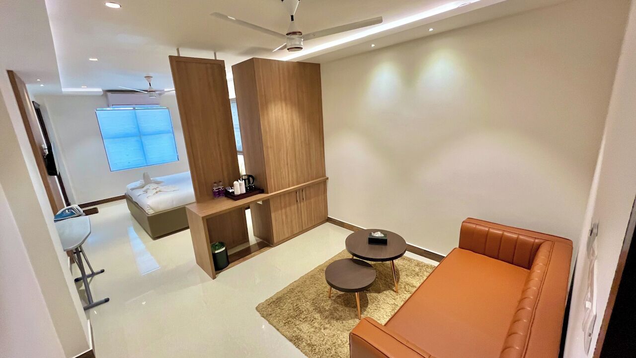 Superior Double Room | Soundproofing, iron/ironing board, free WiFi, bed sheets