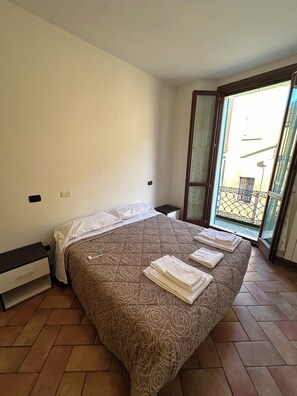 1 soveværelse, sengetøj