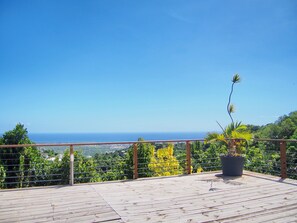 Terrace/patio - Domaine Terranadee - Villa & Bungalows, Swimming Pool, Creole Garden, Panoramic View (Saint-Louis)