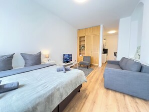 1 Schlafzimmer, WLAN, Bettwäsche