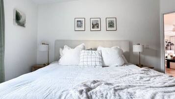 4 dormitorios, escritorio, tabla de planchar con plancha y wifi