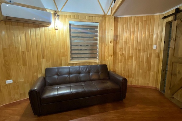 Cabaña | Zona de estar | Una televisión de pantalla plana